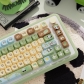 Panda Paradise 104+8 / 16 MCA Profile Keycap Set Cherry MX PBT Dye-subbed for Mechanical Gaming Keyboard